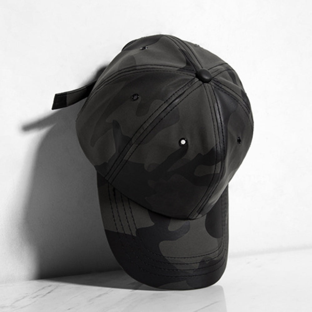 Hat - Camouflage-Printed Cap