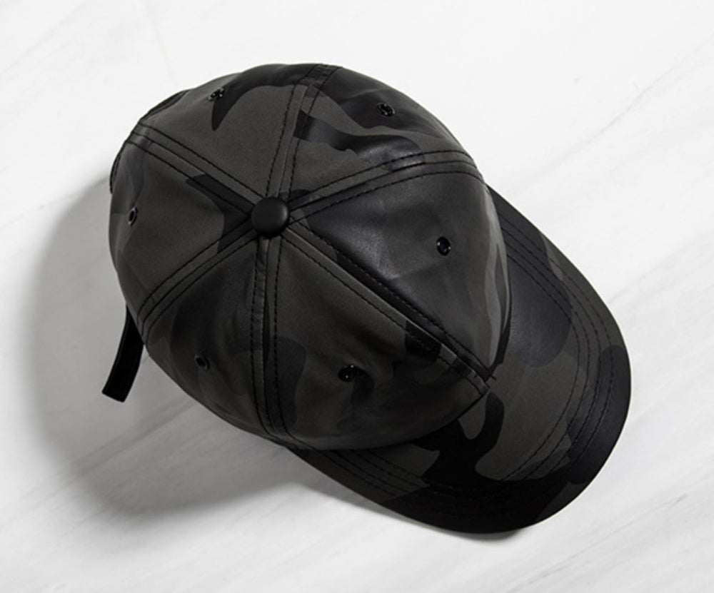 Hat - Camouflage-Printed Cap