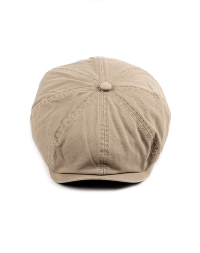 Hat - Stone-Washed Cotton Beret Hat