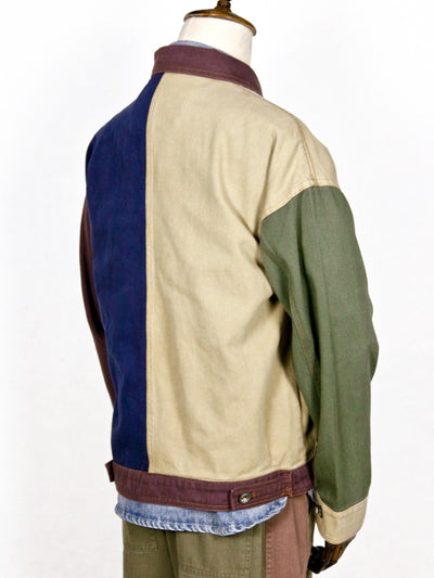 Jacket - Multi-Colour 4-Pocket Workwear Denim Jacket