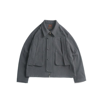 Jacket - Unique Multi-Pocket Workwear Jacket