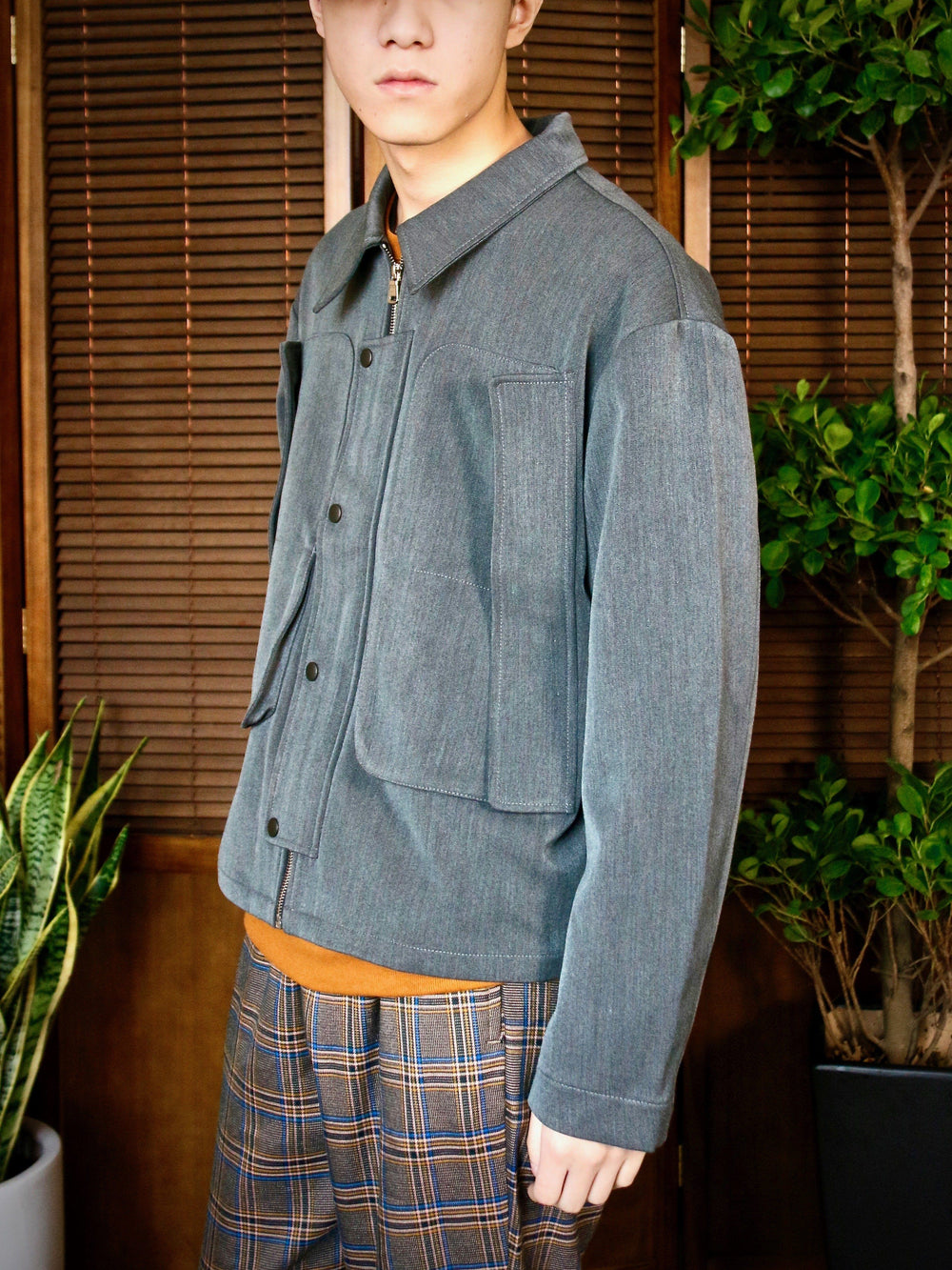 Jacket - Unique Multi-Pocket Workwear Jacket