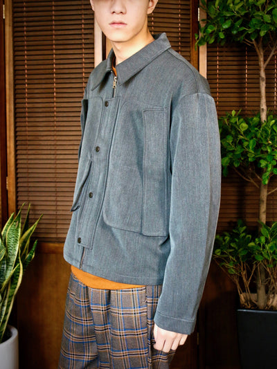 Jacket - Unique Multi-Pocket Workwear Jacket