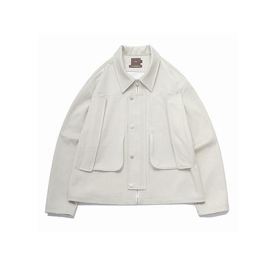 Jacket - Unique Multi-Pocket Workwear Jacket