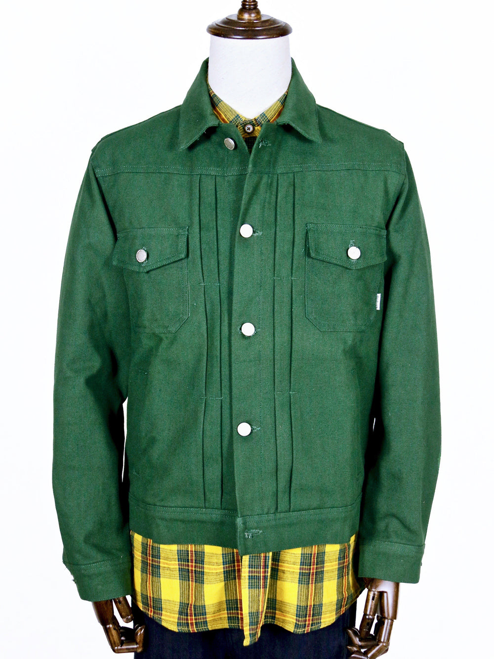 Jacket - Workwear Jacket With Geometric Pattern Lining