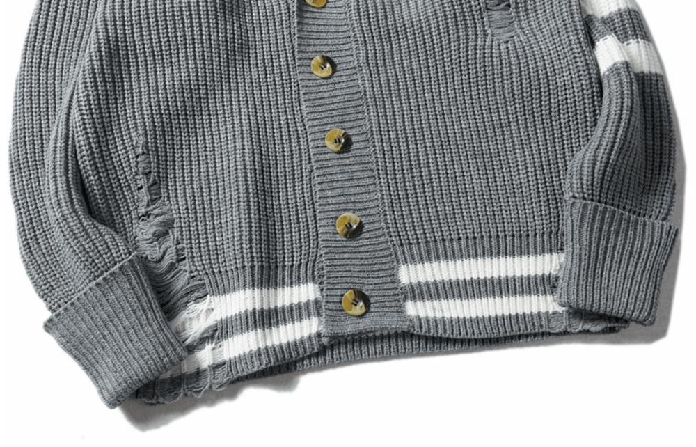 Knitwear - Heavy Gauge Oversized Cardigan