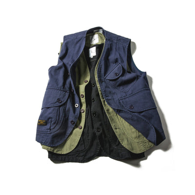 Outwear - Multi-Pocket Workwear Waistcoat