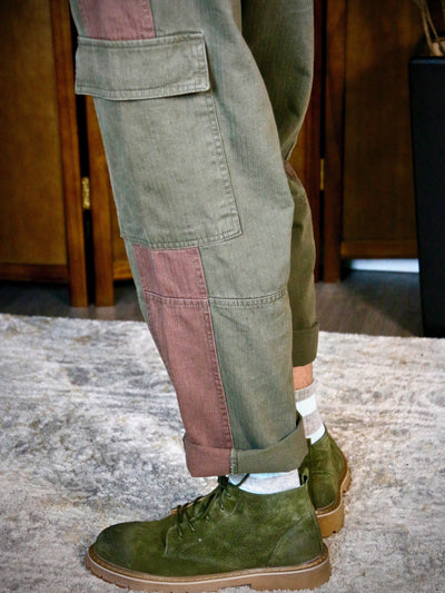 Trousers - Patched Multi-Pockect Workwear Trousers