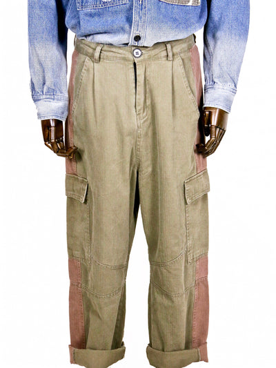 Trousers - Patched Multi-Pockect Workwear Trousers