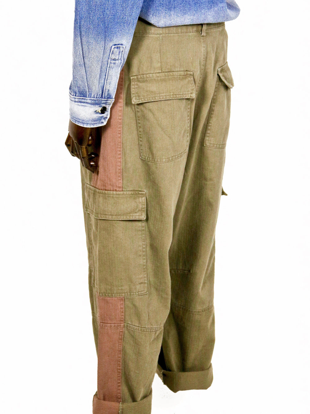 Trousers - Patched Multi-Pockect Workwear Trousers